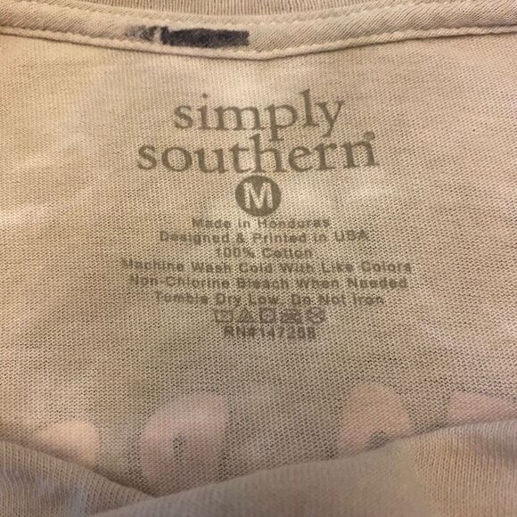 Simply Southern Tie Dye Bone To Be Wild Skelly Mom in Van Long Sleeve Tee Size M - Picture 9 of 12